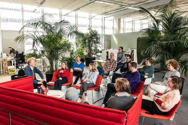 Peter Holvoet-Hanssen op de werkvloer